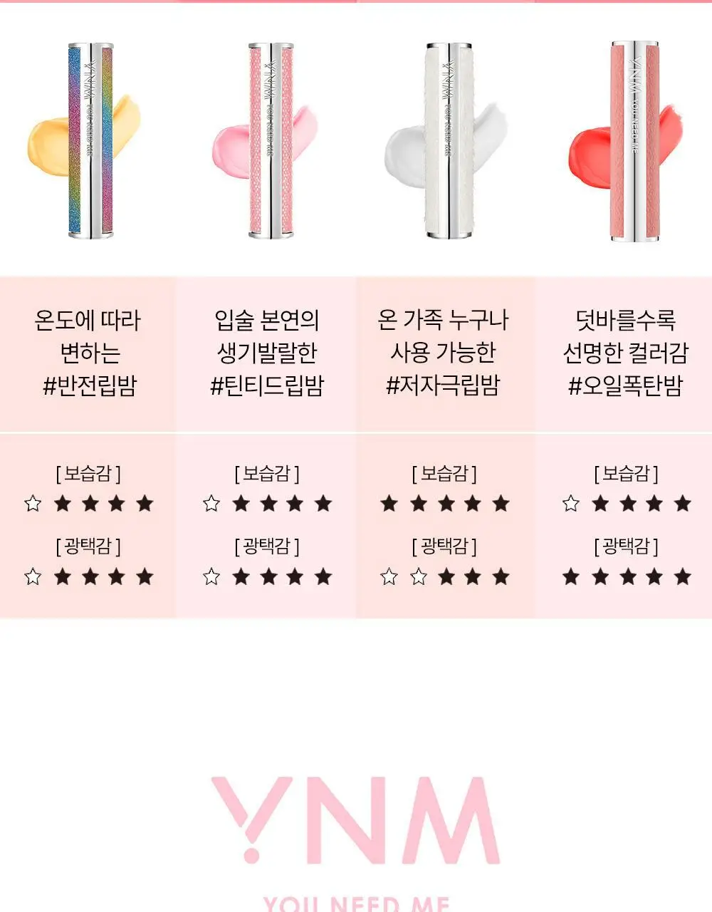 [민경 PICK] YNM 캔디 글로스 컬러립밤 6종 상세페이지 38